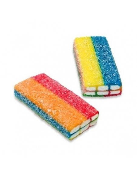 Regaliz Dulce Ladrillos Pica 6 Colores 250uds Fini Golosinas