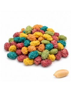 Cacahuetes garrapiñados colores Capirotes 2Kg Tarro