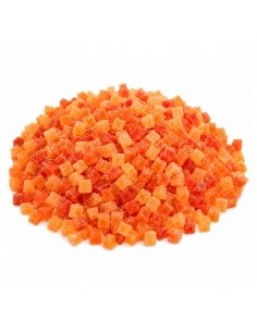 Papaya deshidratada y confitada a Dados 1Kg Frit Ravich