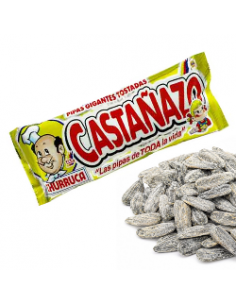 Pipas con sal El Castañazo Ejecutive Churruca 10 Bolsitas 120g