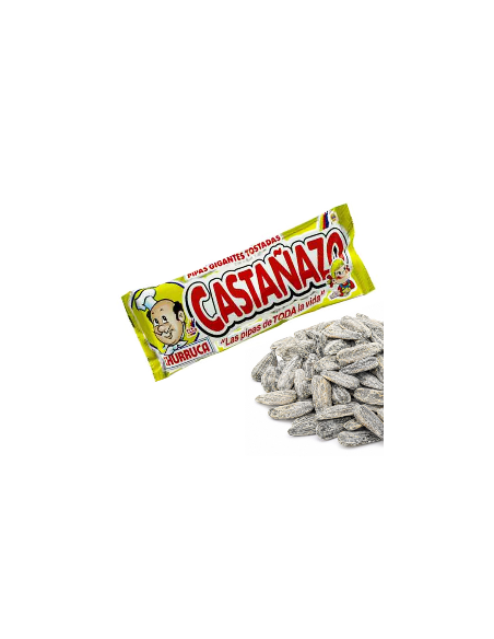 Pipas con sal El Castañazo Ejecutive Churruca 10 Bolsitas 120g