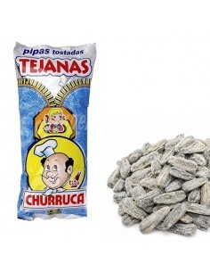 Pipas con sal marina Tejanas Ejecutive Churruca 10 Bolsitas 120g