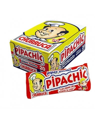 Pipas Tostadas Pipachic Senior Churruca 20 Bolsitas de 60g