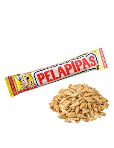 Pipas peladas sal Pelapipas Junio Churruca 30 Bolsitas 25g