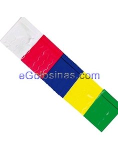 Fleco Plastico Arco Iris 25Mts