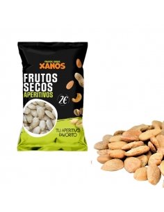 Almendra frita y salada 12 Bolsitas Xanos