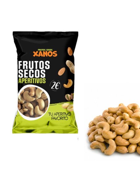 Anacardos fritos Xanos 5 Bolsitas 75g