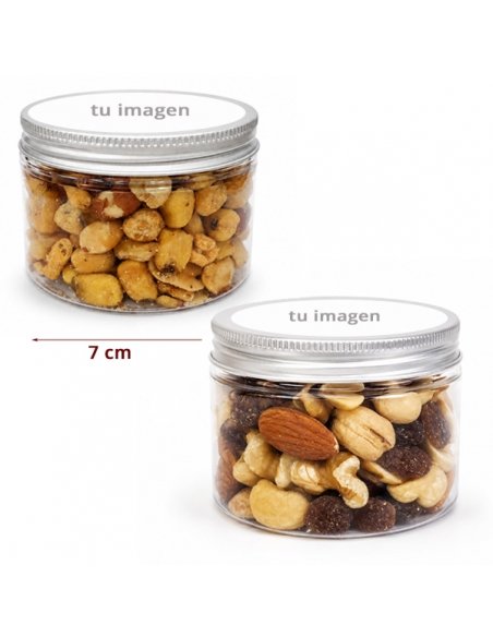 Tarro Frutos Secos 80Gr etiqueta Personalizadas