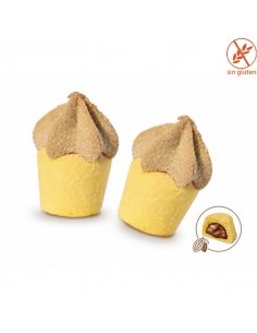 Nubes Cupcakes rellenos cacao 100uds Bulgari Golosinas