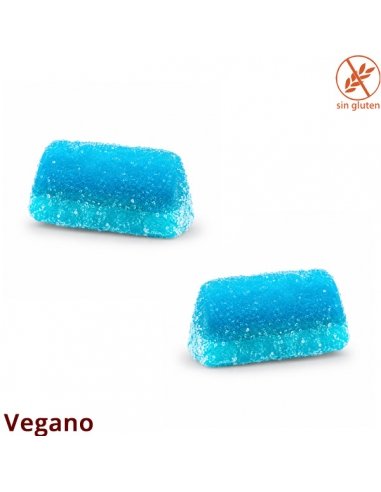 Gominolas Tajadas de Frambuesa Pica Veganas Damel 1Kg