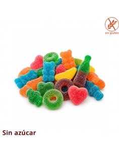 Gominolas Sour Mix Ácido Sin Azúcar Damel 1Kg
