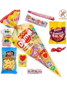 Cono de Chuches y Snacks Surtido Damel 66gr