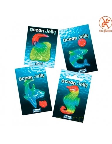 Gelatina Ocean Envuelta 66Uds Vidal