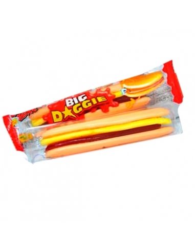 Goma Big Doggie Perrito Caliente 32Gr 36Uds