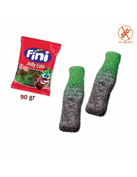 Botella Cola Azúcar Fini 12 Bolsitas 90gr | eGolosinas
