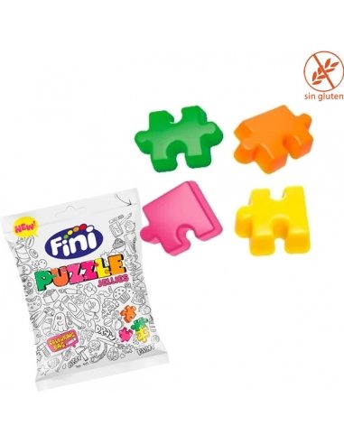 Chuches Puzzle Brillo 12 Bolsitas 90Gr Fini Golosinas