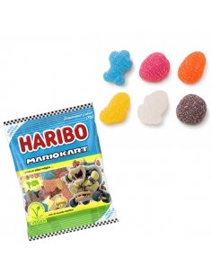 Mini Chuches Mario Kart Pica 18 Bolsitas de 100gr Haribo Golosinas
