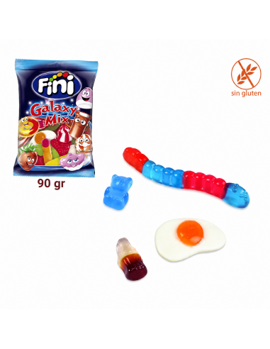 Gominolas Galaxy Mix Brillo Fini 12 Bolsitas 90gr