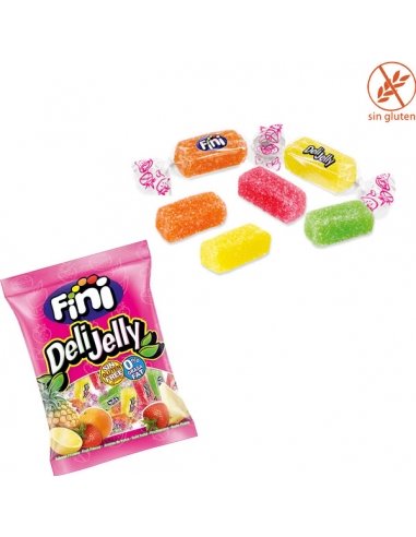 Gominolas Envueltas Delly Jelly 12 Bolsitas 90gr Fini