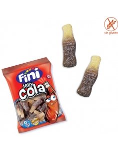 Gominolas Botellas Cola Pica 12 Bolsitas 90gr Fini