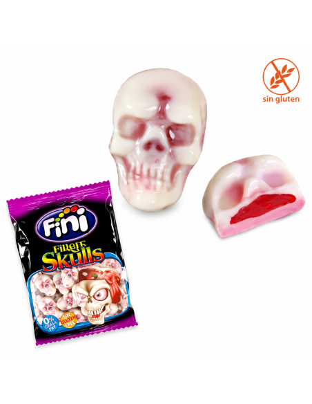 Chuches Calaveras Piratas Fini 12 Bolsitas 90gr|eGolosinas