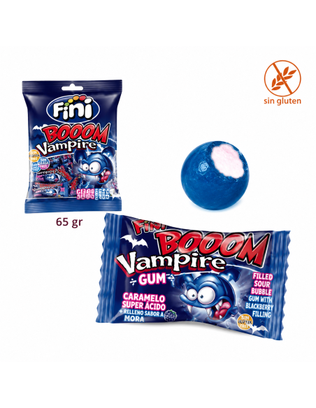 Boom Vampiro Fini 12 Bolsitas 70gr | eGolosinas