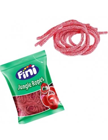 Chuches Regaliz Espaguetis Fresa 12 Bolsitas 90gr Fini