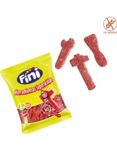 Chuches Herramientas super Ácidas fresa 12 Bolsitas 90Gr Fini