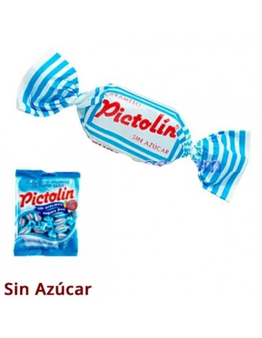 Caramelos Pictolín Sin Azúcar 12 Bolsitas 65Gr