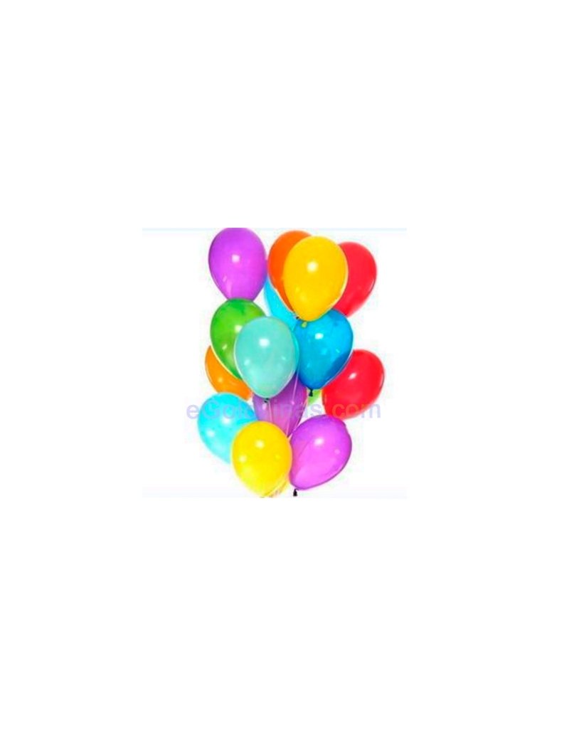 GLOBOS REDONDOS COLORES 50uds