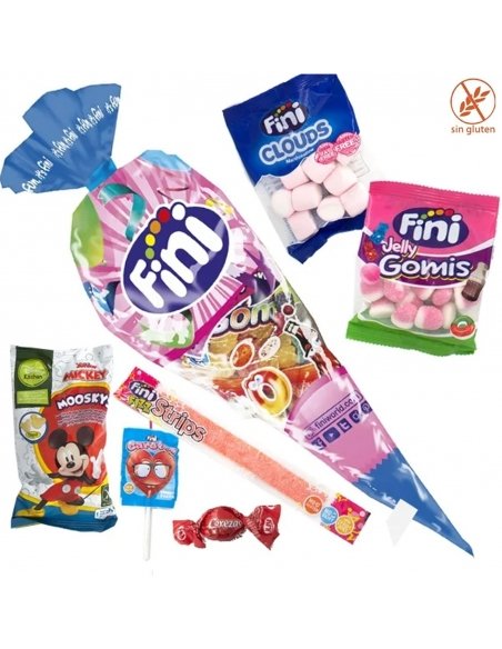 Cono Lleno Chuches Fini 70gr 1ud sin gluten
