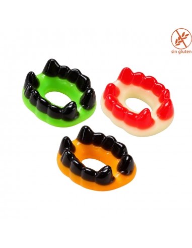 Chuches Colmillos Drácula surtidos Dracolor 1Kg Trolli