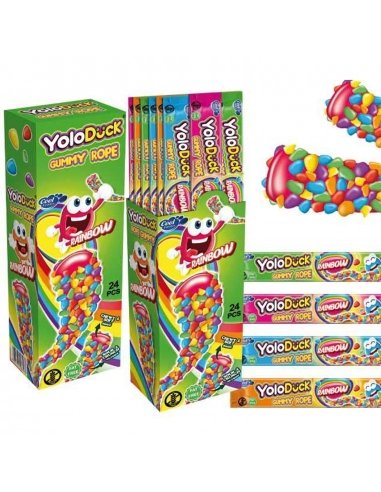 Estuche Cuerda de Goma Gummy Rope de Yoloduck 24uds de 21g
