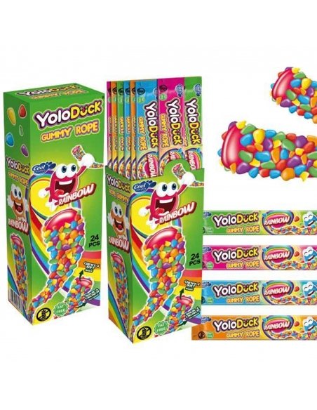 Estuche Cuerda de Goma Gummy Rope de Yoloduck 24uds de 21g