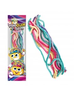 Regaliz espaguetis goma colores 24 Bolsitas 18 g YoloDuck