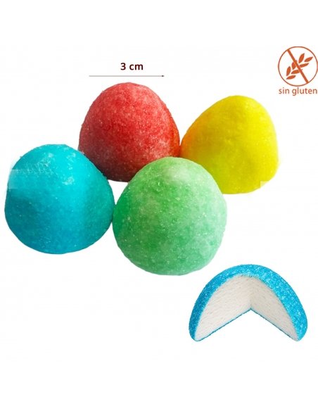 Nubes Merengue surtido Mix Nata 100uds Chuches Golmasa