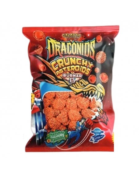 Bolsa granel 1Kg Moras de Gominolas Picantes naranjas Draconids de Burmar