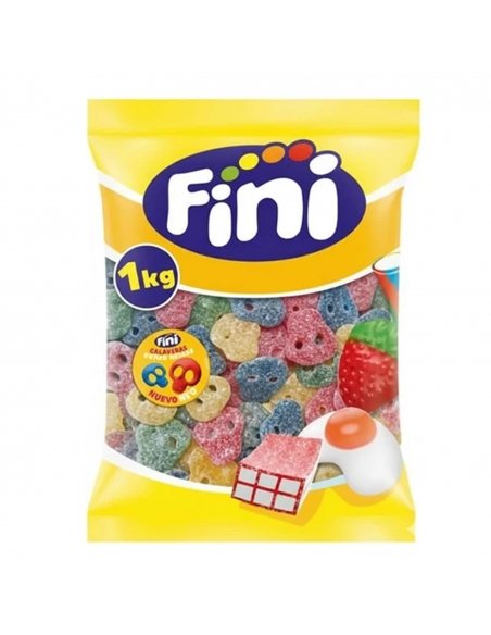 Bolsa granel Goma ácida Calavera Pica surtida de Fini Golosinas