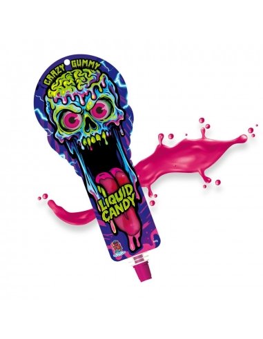 Golosinas líquida Sweet Skull Gummy 10 uds KRC