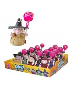Llavero Brujas con Chupa Caramelos 12 uds The Candy Factory