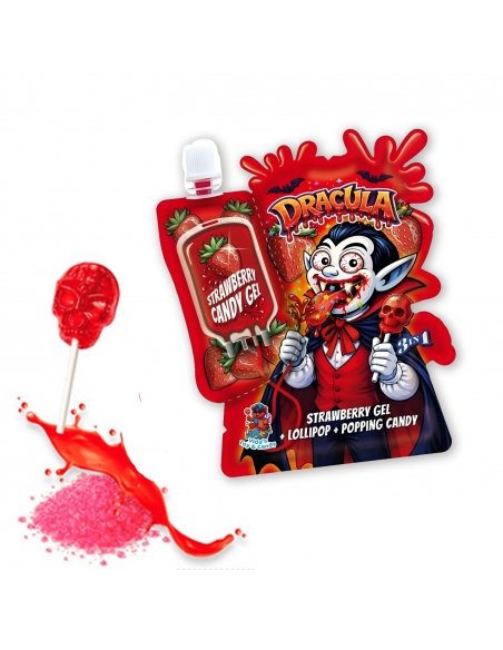 Sobre Drácula Mix piruleta, gelatina y pica 24uds KRC