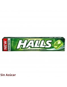 Caramelos Halls Hierbabuena sin Azúcar 32gr 20uds