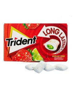 Chicles Trident Long Tasting Sandía 16 paquetes