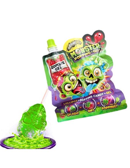 Sobre Monstruos Popping Gel 18uds Johny Bee