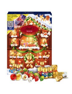 Calendario de Adviento de Chocolate Lindt 170g para Navidad