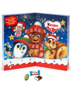 Calendario de Chocolate Kinder Libro Papá Noel 113gr