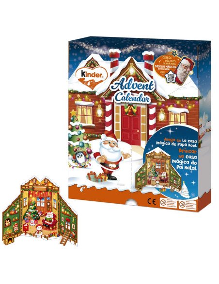 Calendario de chocolate casa Mix Kinder Polo Norte 213 g