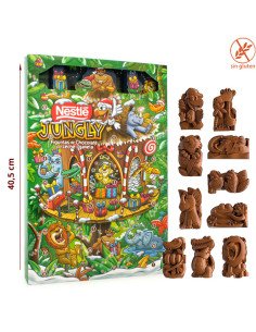 Calendario Adviento Chocolate leche Jungly 187gr 1ud