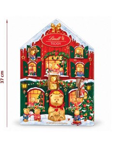 Calendario de Adviento de Chocolate Lindt 170g para Navidad