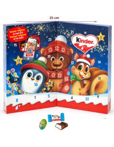 Calendario de Adviento Kinder Libro Papá Noel 113 g